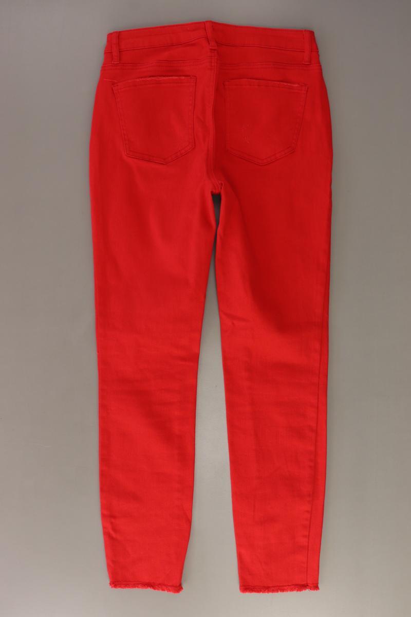 AJC Fashion Straight Jeans Gr. 36 rot aus Baumwolle