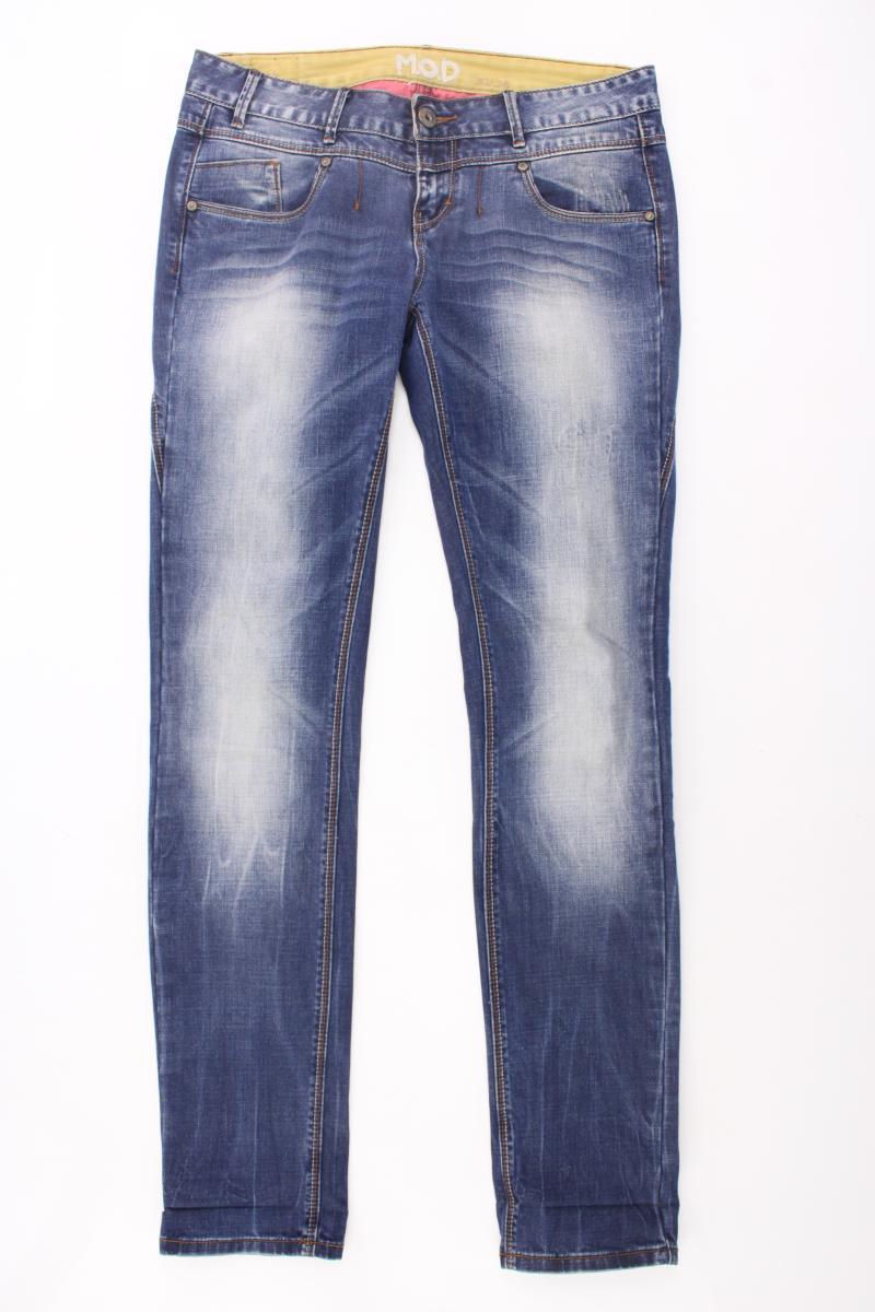 M.O.D Straight Jeans für Herren Gr. W30/L34 blau