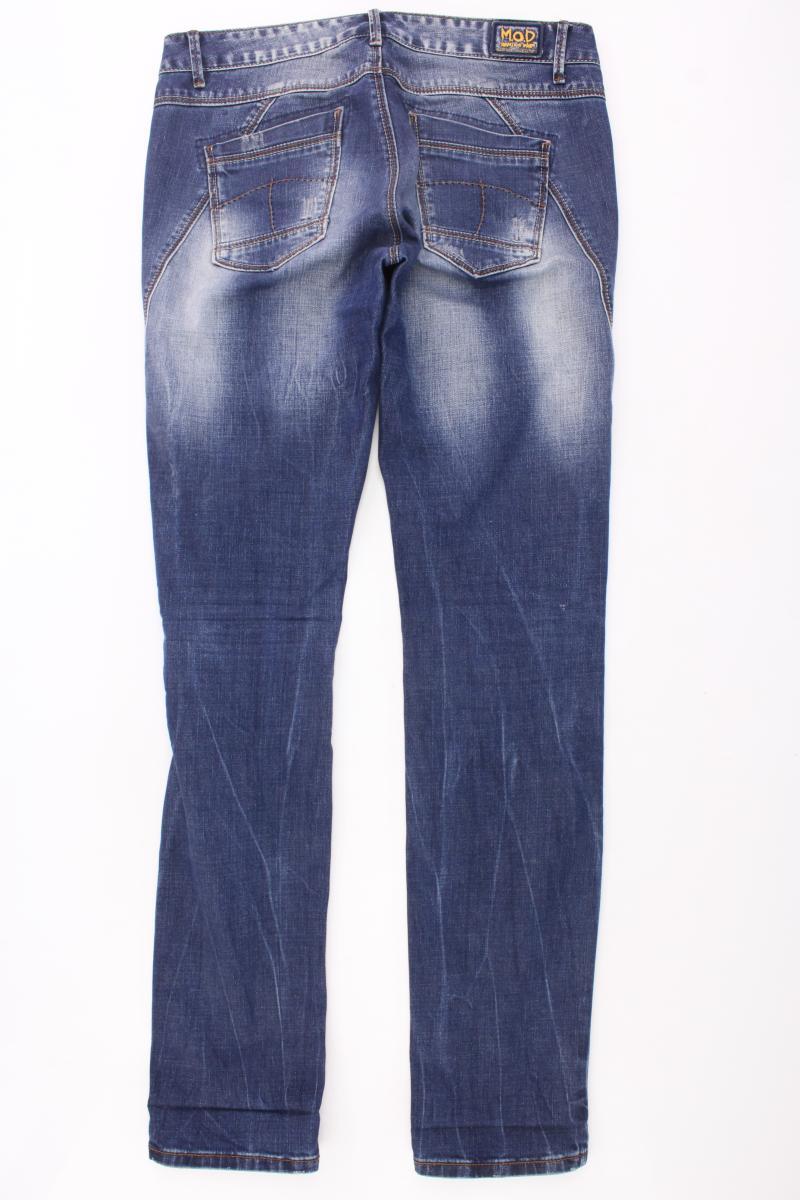 M.O.D Straight Jeans für Herren Gr. W30/L34 blau
