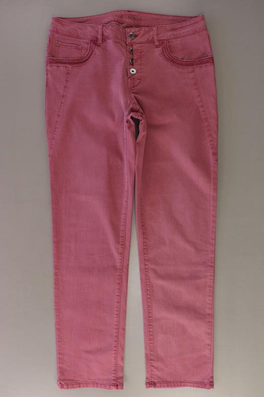 Bonita Straight Jeans Gr. 40 rot aus Baumwolle