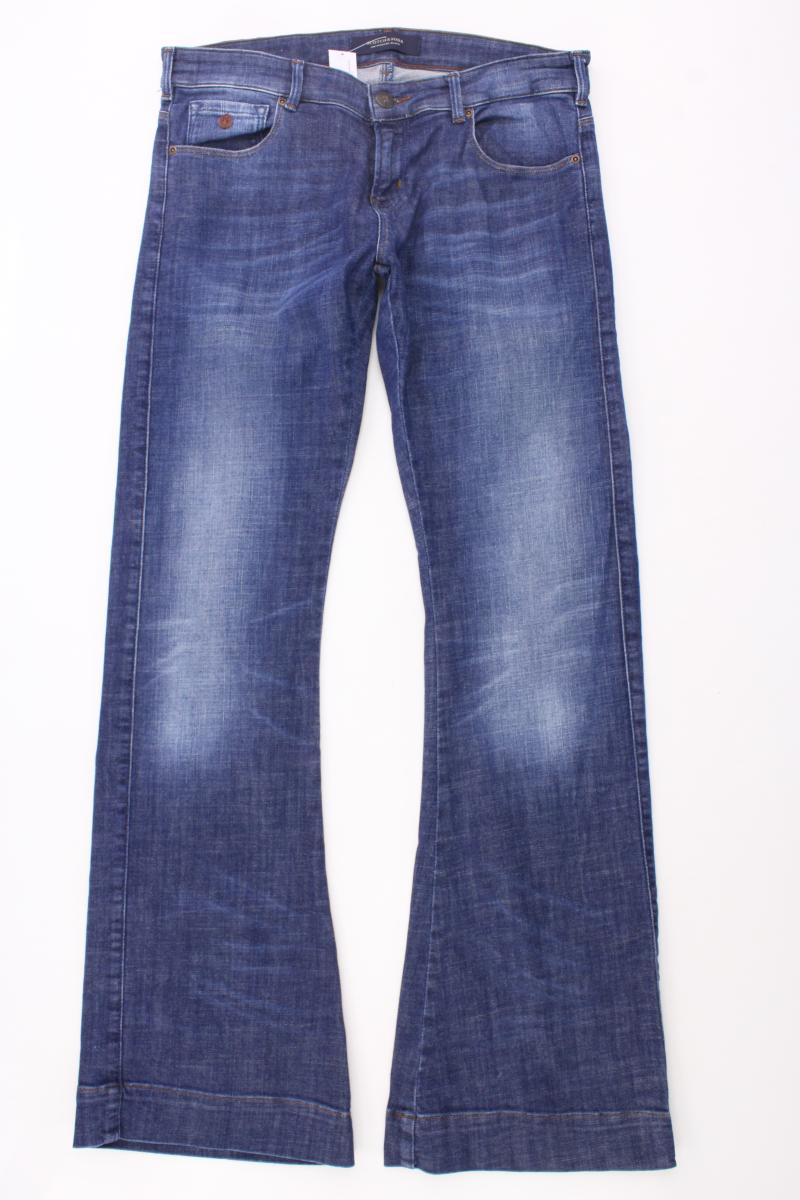 Scotch & Soda Jeans Schlaghose Gr. W30/L32 blau aus Baumwolle