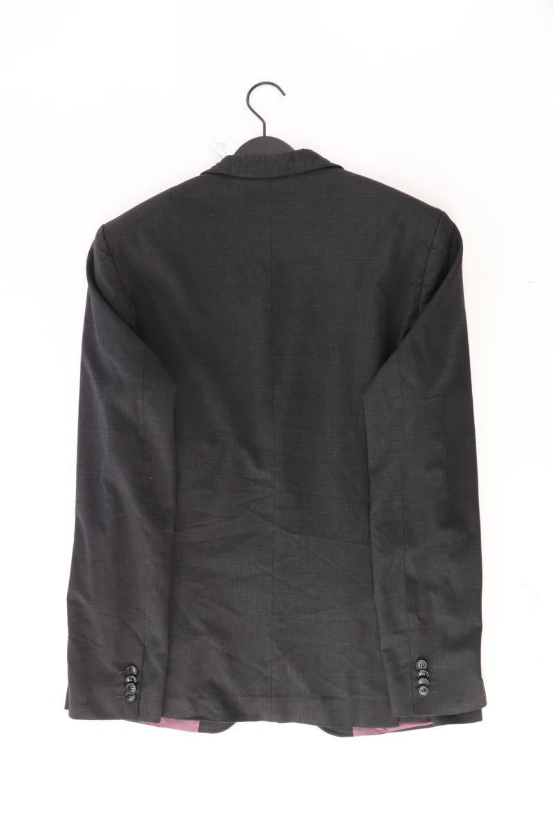 Jake*s Longsakko für Herren Gr. Langgröße 102 grau aus Polyester