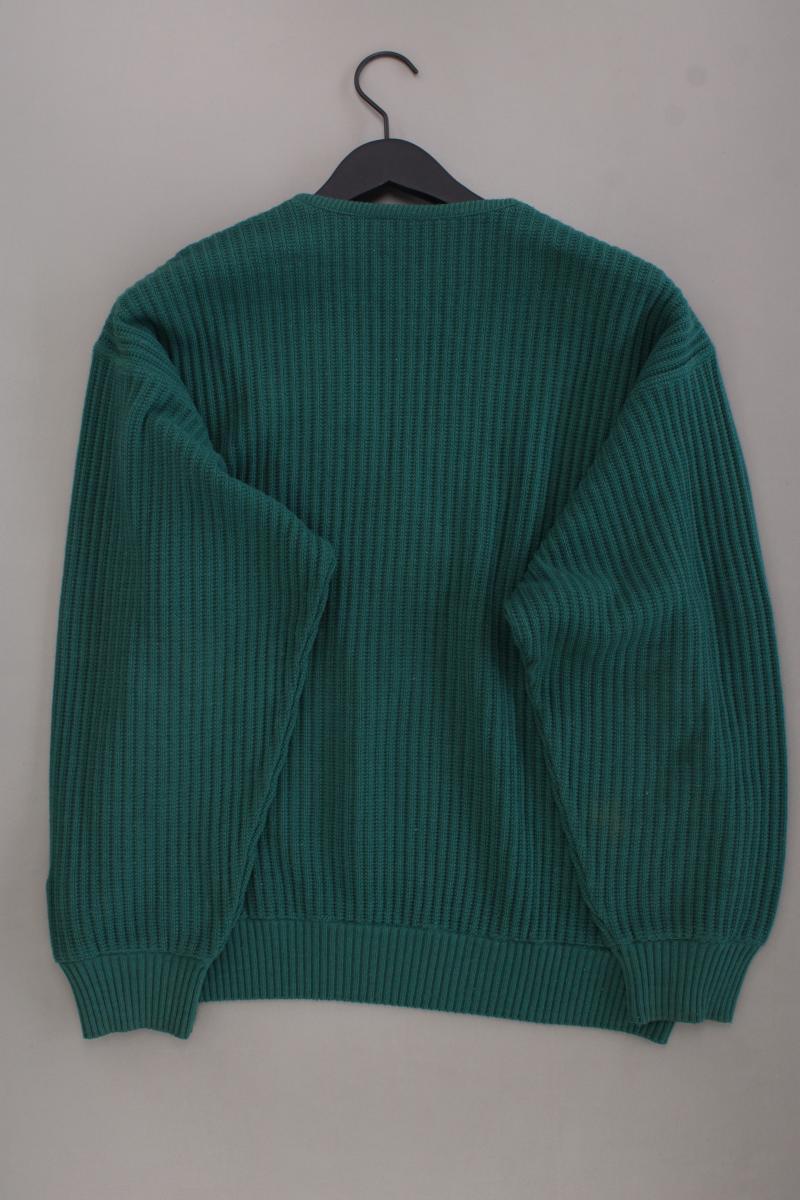 Carlo Colucci Wollpullover für Herren Gr. 54 Vintage grün