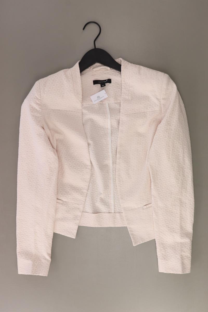 comma, Regular Blazer Gr. 38 rosa aus Baumwolle