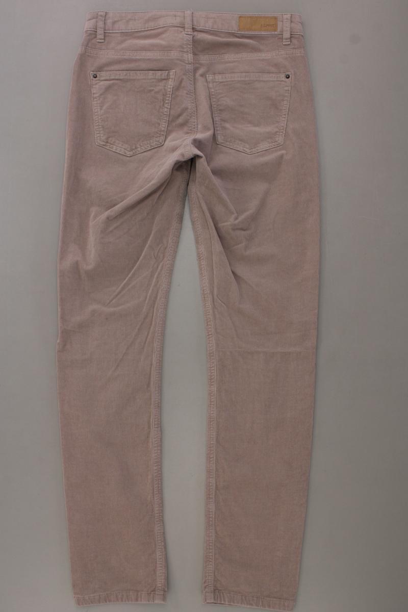 Esprit Cordhose Gr. W27/L32 braun aus Baumwolle