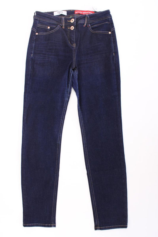 Cecil Skinny Jeans Gr. W28 blau aus Baumwolle