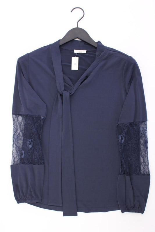 Be Gold by Belinda Gold Longsleeve-Shirt Gr. 40 Langarm blau aus Polyester