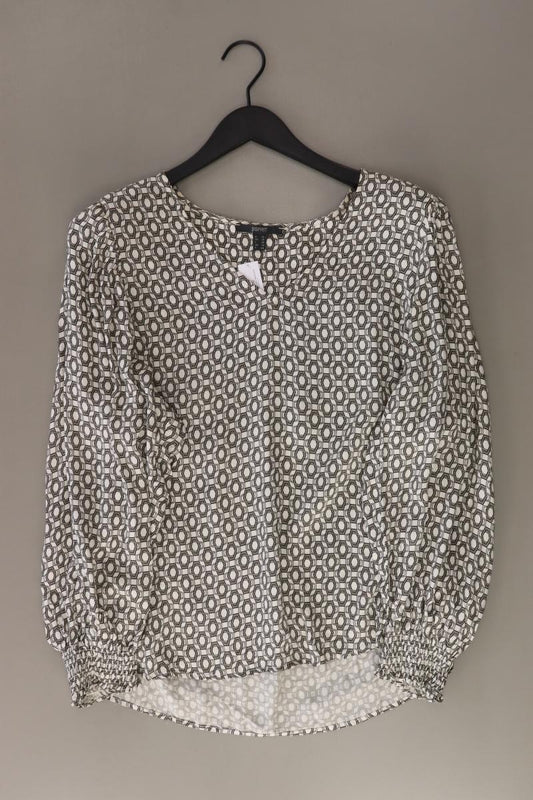 Esprit Langarmbluse Gr. 42 creme aus Polyester