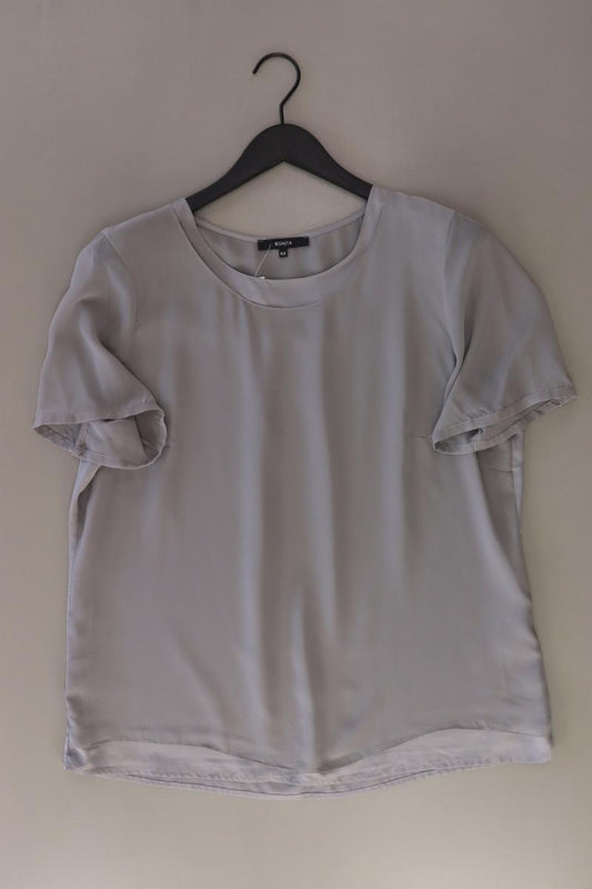 Bonita Kurzarmbluse Gr. 44 neuwertig grau aus Polyester