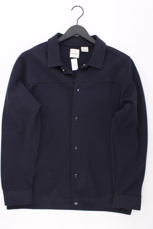 Manguun Übergangsjacke für Herren Gr. XXL neuwertig blau aus Baumwolle