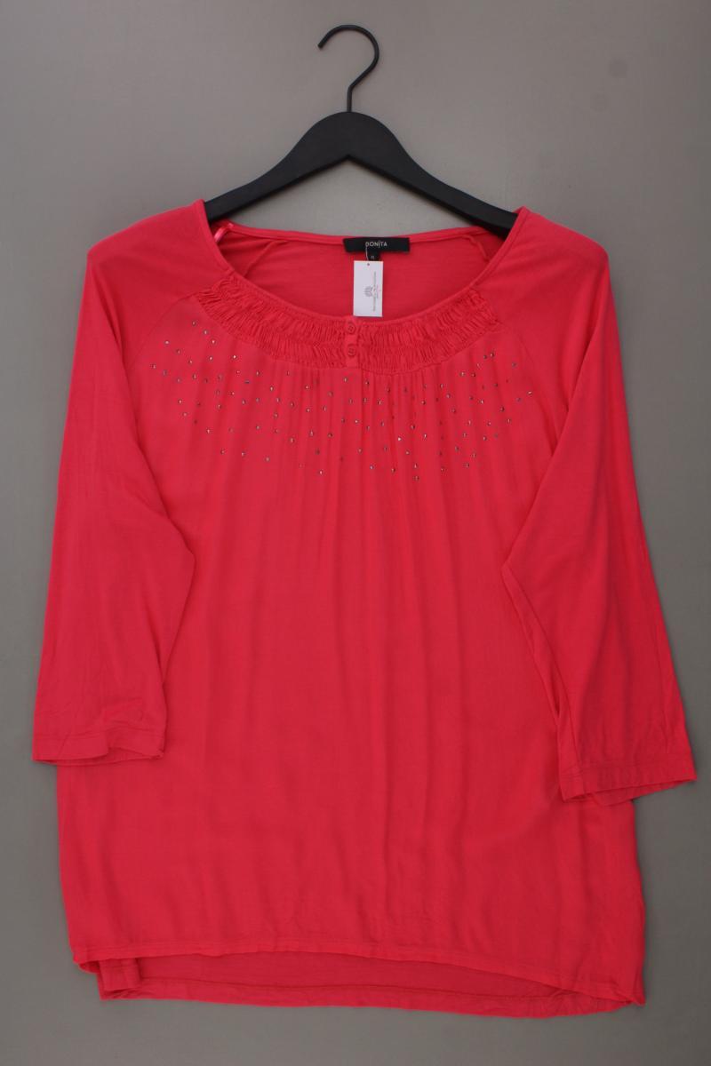 Bonita Oversize-Shirt Gr. XL 3/4 Ärmel pink aus Viskose
