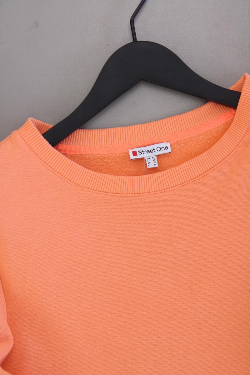 Street One Classic Pullover Gr. 42 orange