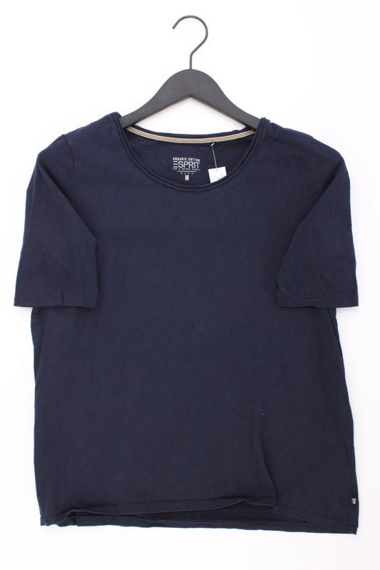 Esprit T-Shirt Gr. M Kurzarm blau aus Baumwolle