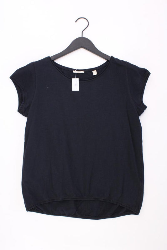 Esprit T-Shirt Gr. S Kurzarm blau aus Baumwolle