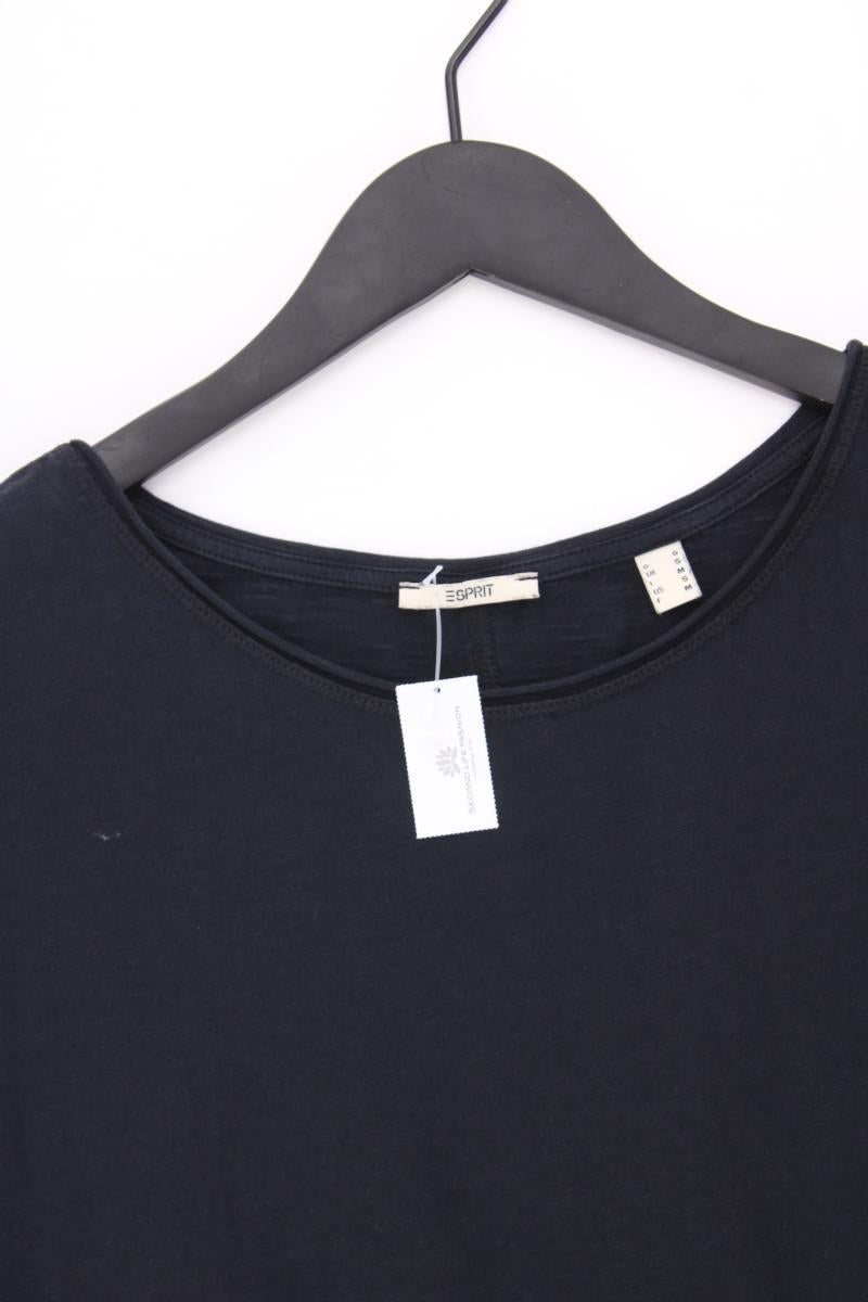 Esprit T-Shirt Gr. S Kurzarm blau aus Baumwolle