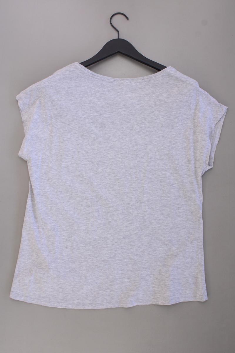 Esprit Printshirt Gr. L Kurzarm grau