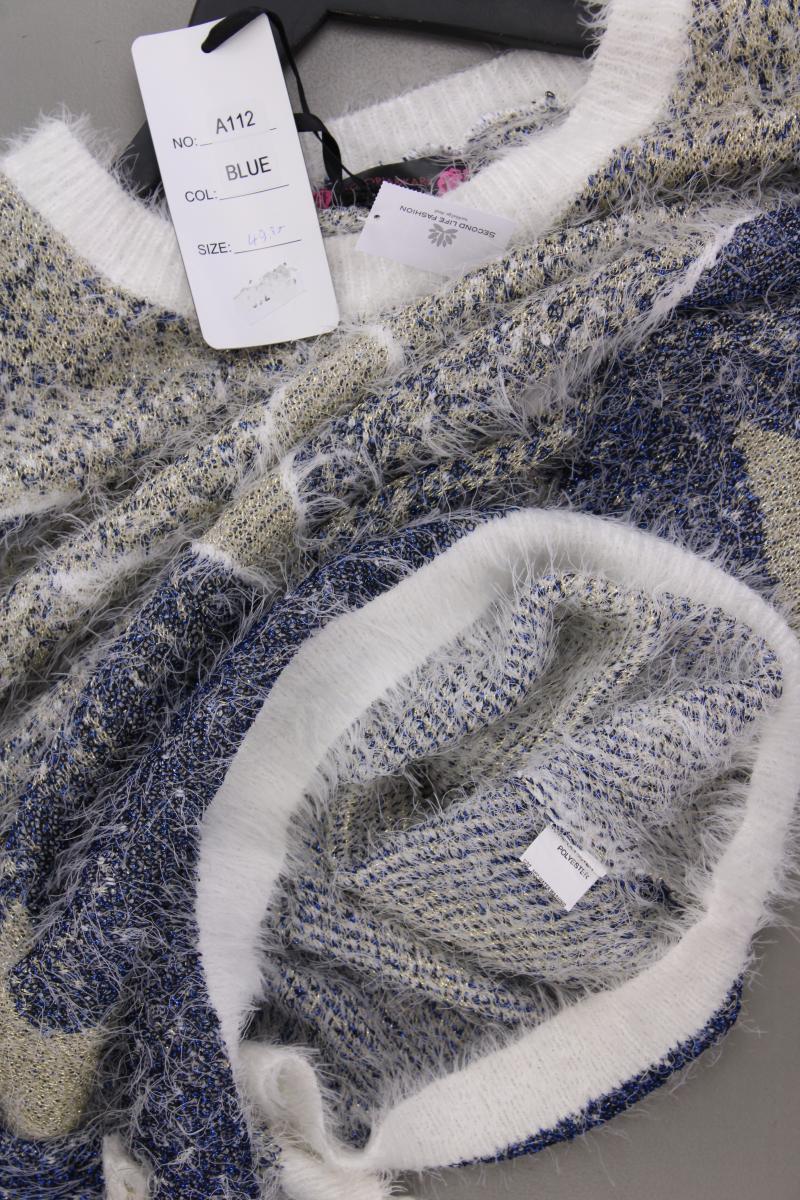 Victoria&Karl Pullover Glitzer Gr. OneSize neu mit Etikett gold aus Polyester
