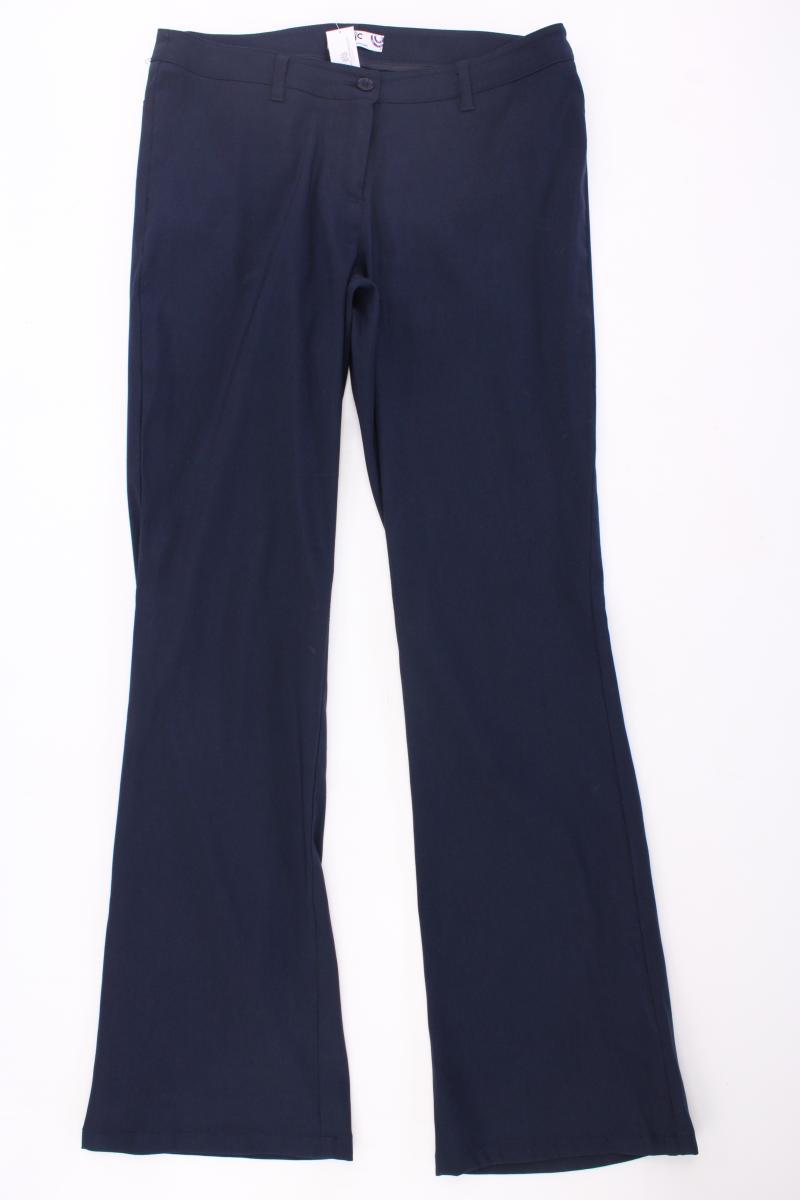AJC Fashion Hose Gr. 38 blau aus Polyester