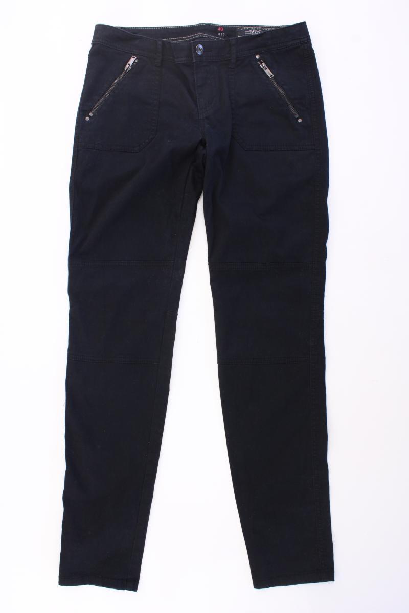 edc by Esprit Hose Gr. 40 schwarz aus Baumwolle