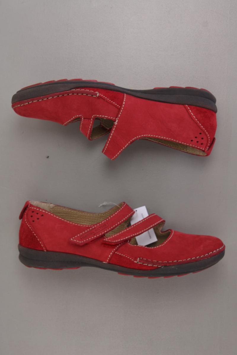 Remonte Ballerinas Gr. 37,5 neuwertig rot aus Leder