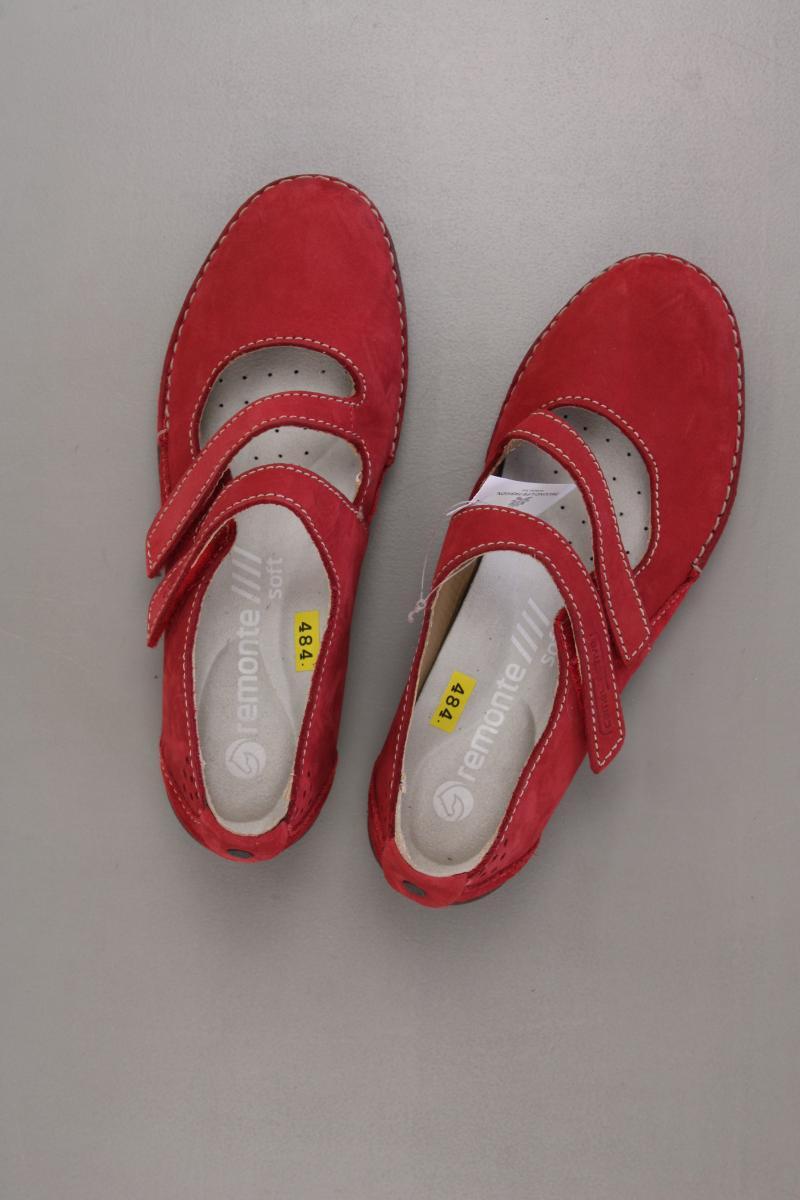 Remonte Ballerinas Gr. 37,5 neuwertig rot aus Leder