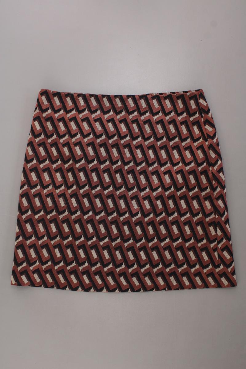 Hallhuber Donna Rock Gr. 38 geometrisches Muster braun aus Polyester