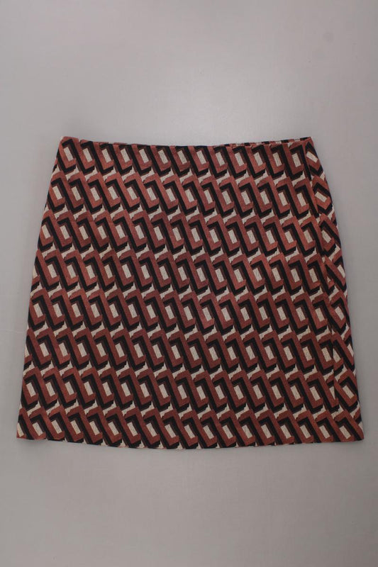 Hallhuber Donna Rock Gr. 38 geometrisches Muster braun aus Polyester