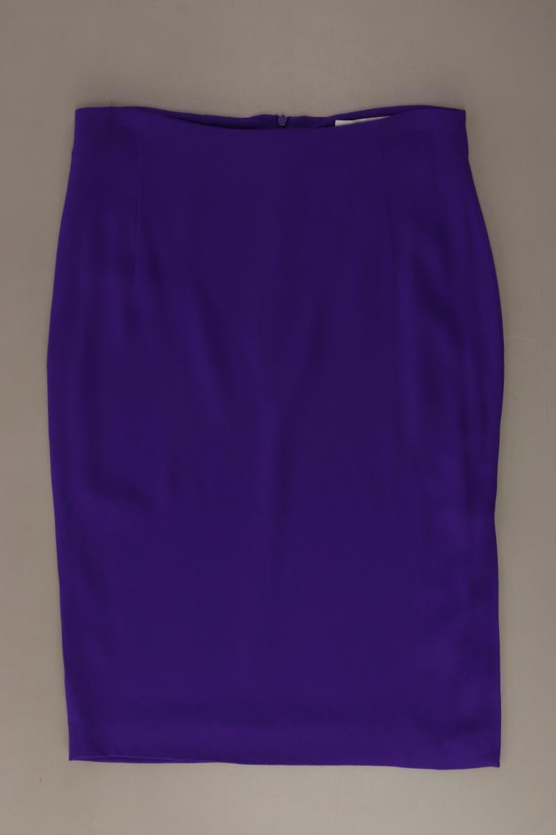 Oui Bleistiftrock Gr. 38 lila aus Viskose