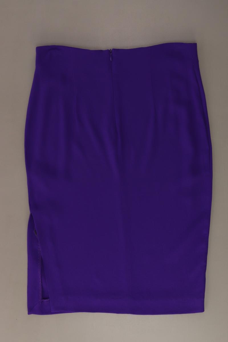 Oui Bleistiftrock Gr. 38 lila aus Viskose