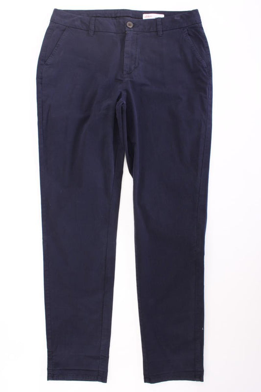 s.Oliver Chinohose Gr. 42/L32 blau aus Baumwolle