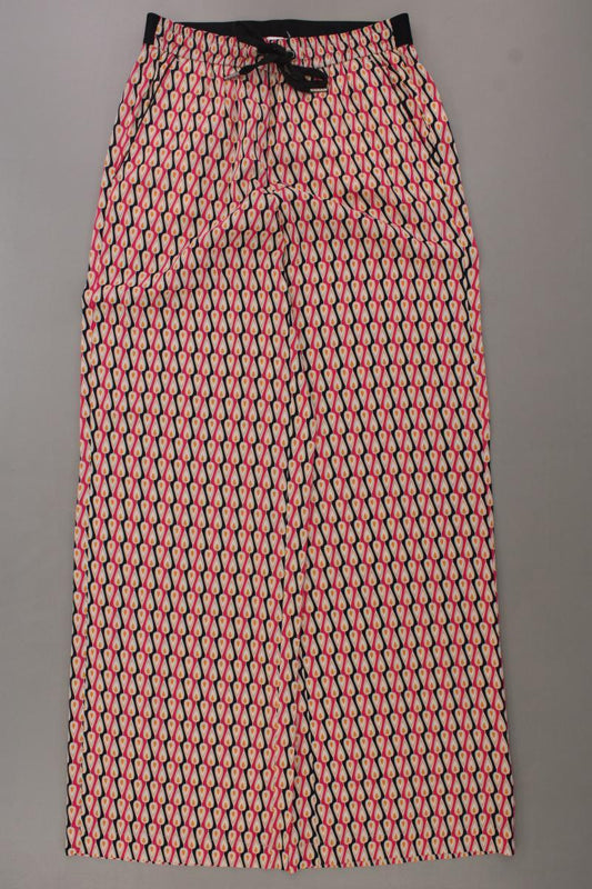 Summum Stoffhose Gr. 34 geometrisches Muster neuwertig pink aus Viskose