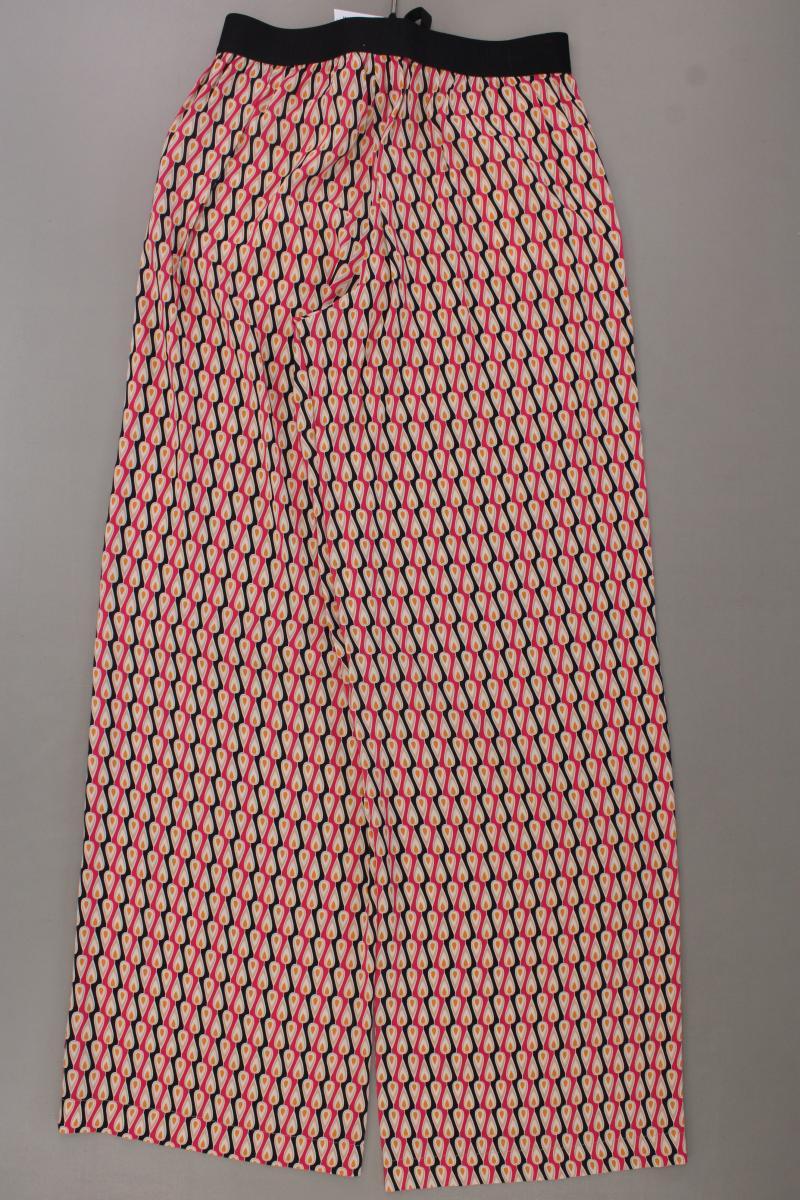 Summum Stoffhose Gr. 34 geometrisches Muster neuwertig pink aus Viskose