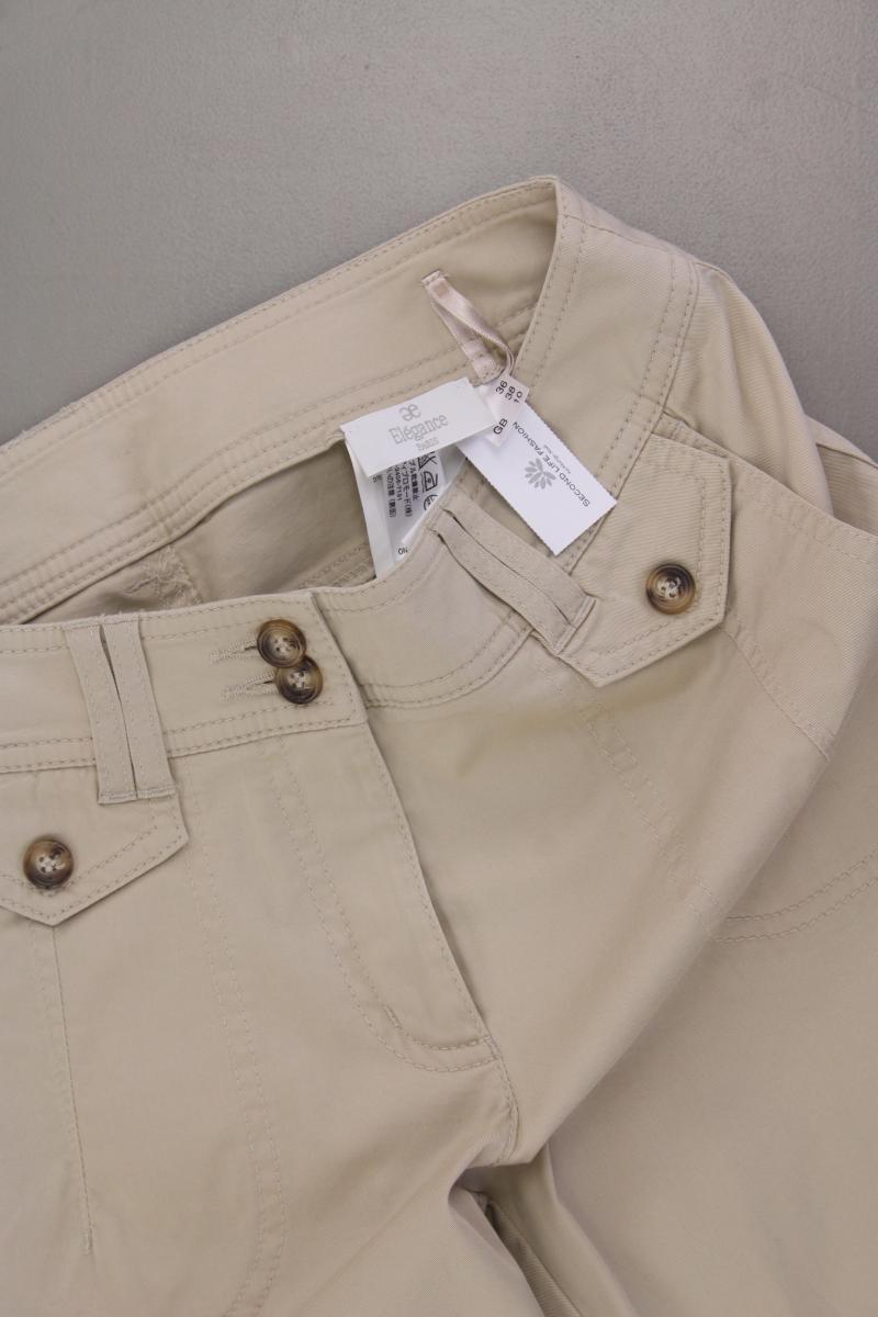 Elegance Paris Hose Gr. 36 neuwertig creme aus Baumwolle