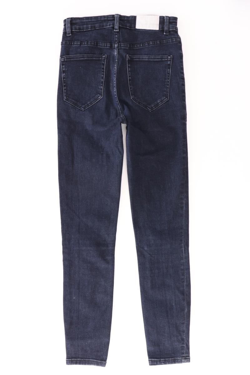 Zara Skinny Jeans Gr. 38 blau aus Baumwolle