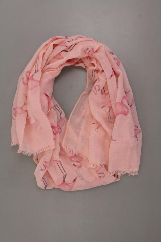 Tuch mit Flamingomuster rosa aus Viskose