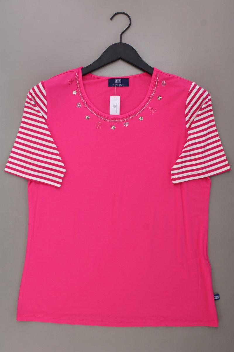 fiora blue T-Shirt Gr. 40 neuwertig Kurzarm pink aus Viskose