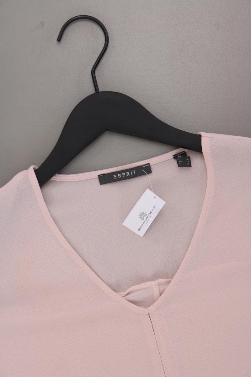 Esprit Kurzarmbluse Gr. S rosa aus Polyester