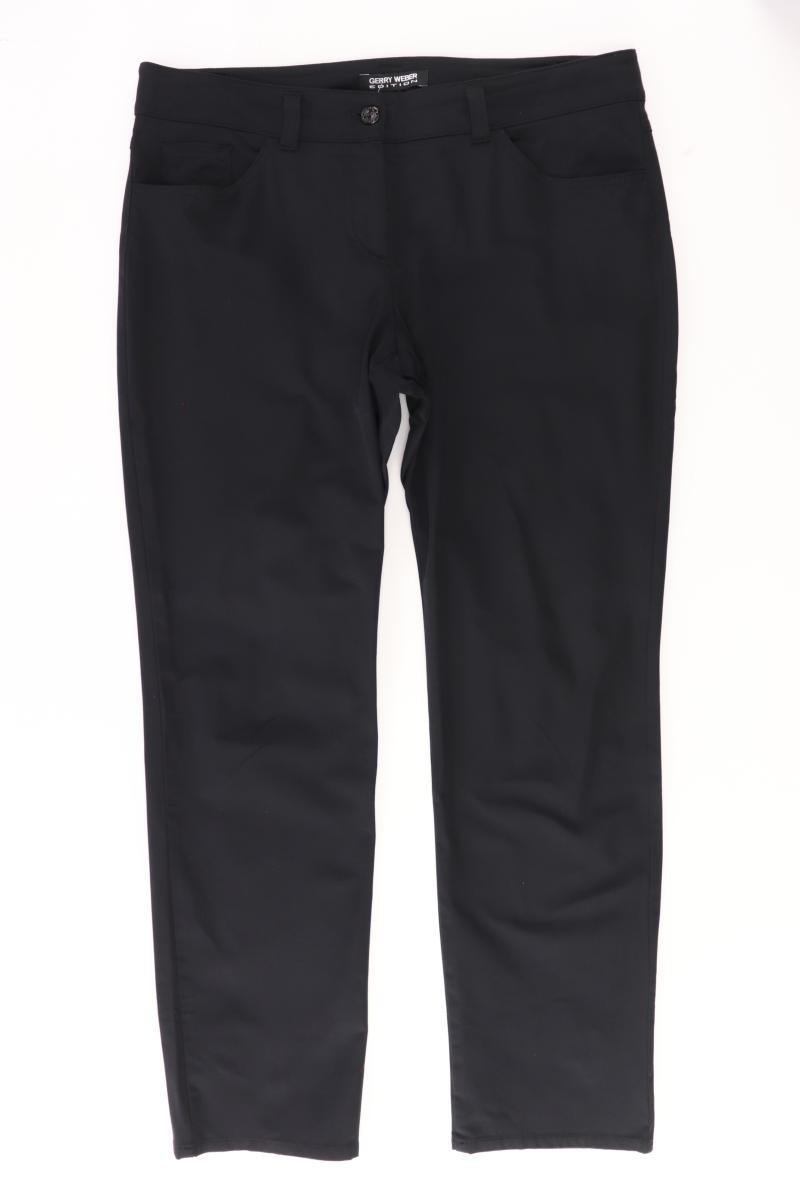 Gerry Weber Hose Gr. Kurzgröße 42 schwarz aus Polyester