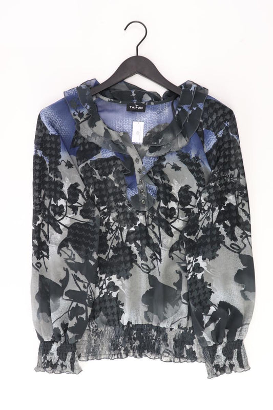 Taifun Langarmbluse Gr. 42 grau aus Polyester