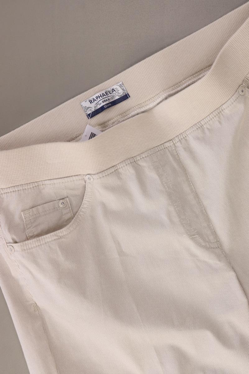 Brax 7/8 Hose Gr. Kurzgröße 40 creme