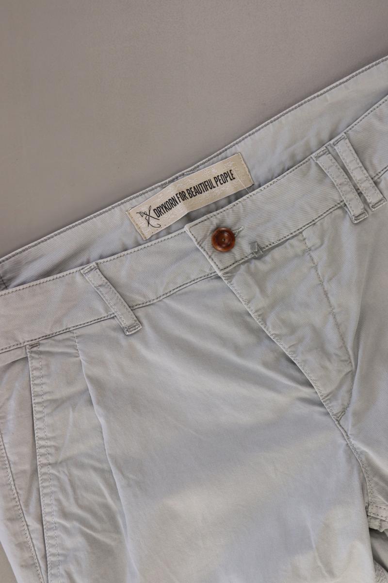 Drykorn Hose Gr. W29/L34 grau aus Baumwolle