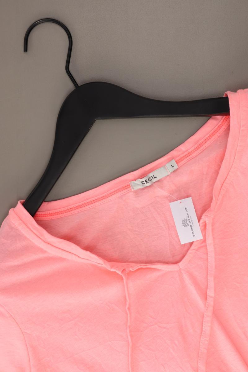 Second Hand Outfit Größe L mit Cecil Shirt mit V-Ausschnitt in Gr. L und Tuch