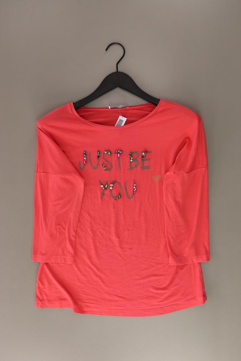 Judith Williams Regular Shirt Gr. 40 3/4 Ärmel rot aus Viskose