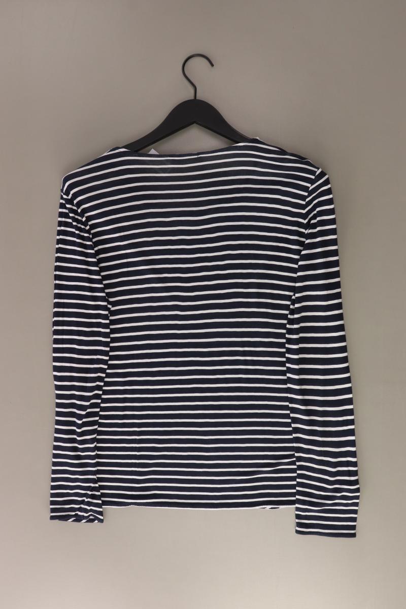 Betty & Co. Ringelshirt Gr. 44 gestreift Langarm blau aus Viskose