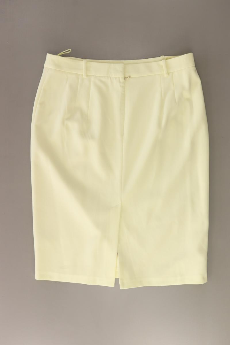 Esprit Bleistiftrock Gr. 44 gelb aus Polyester