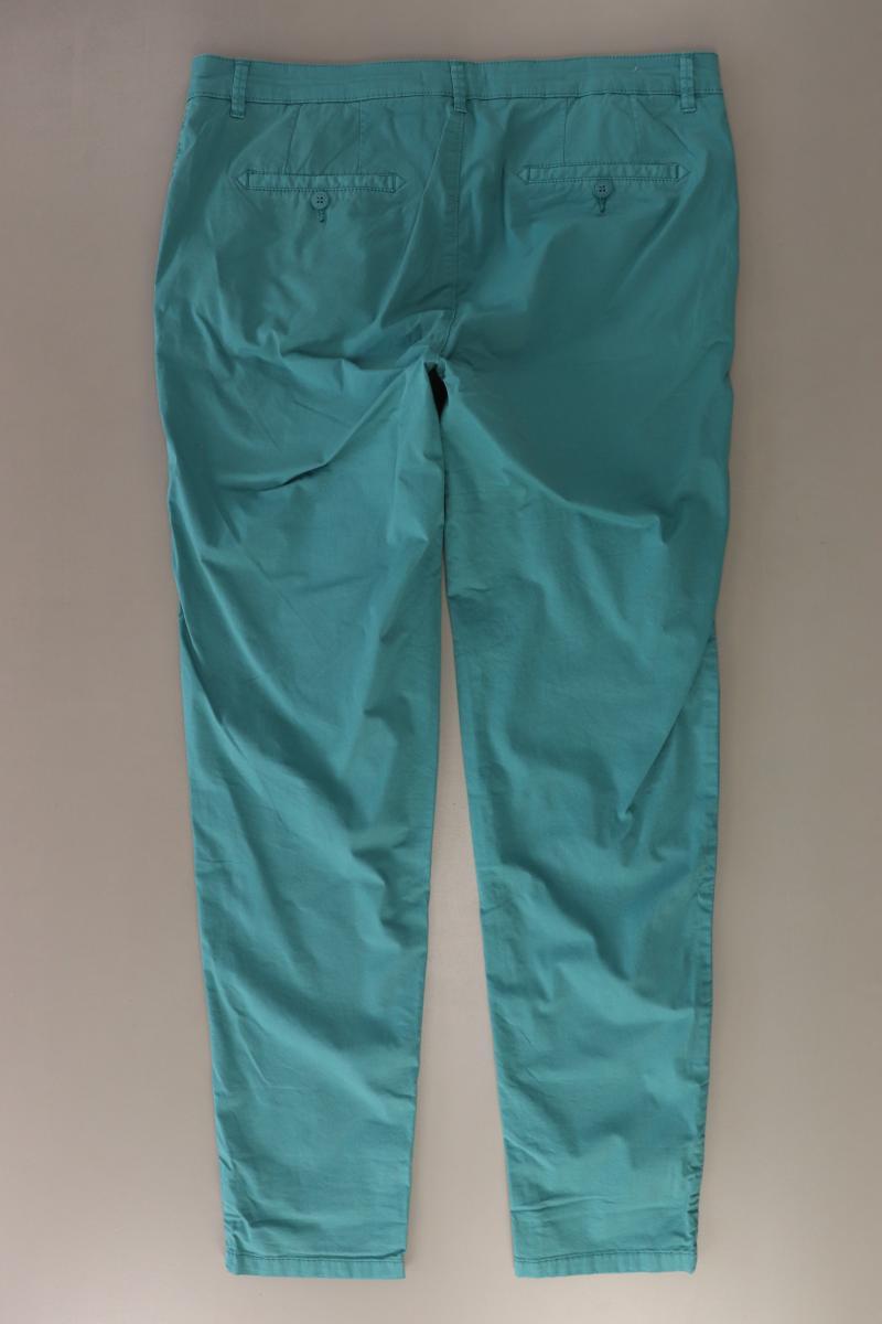 Esprit Chinohose Gr. 42 türkis aus Baumwolle