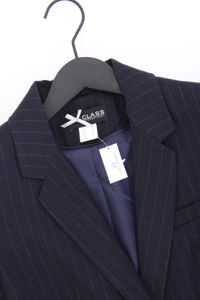 Class International Classic Blazer Gr. 36 blau aus Polyester