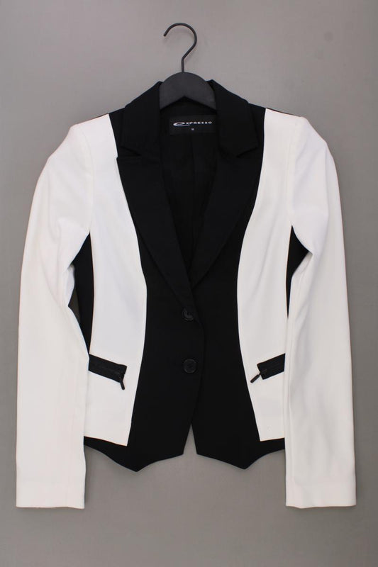 Expresso Slim Blazer Gr. 36 schwarz aus Baumwolle