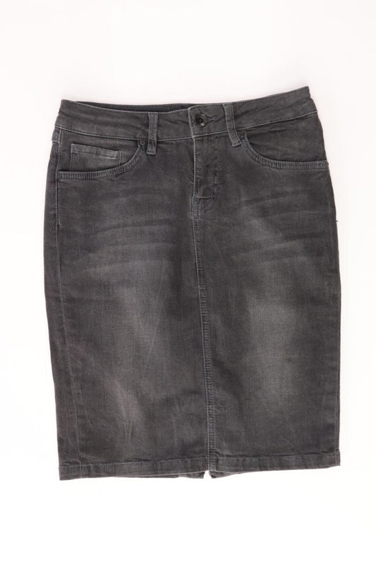Soccx Jeansrock Gr. 36 grau aus Baumwolle