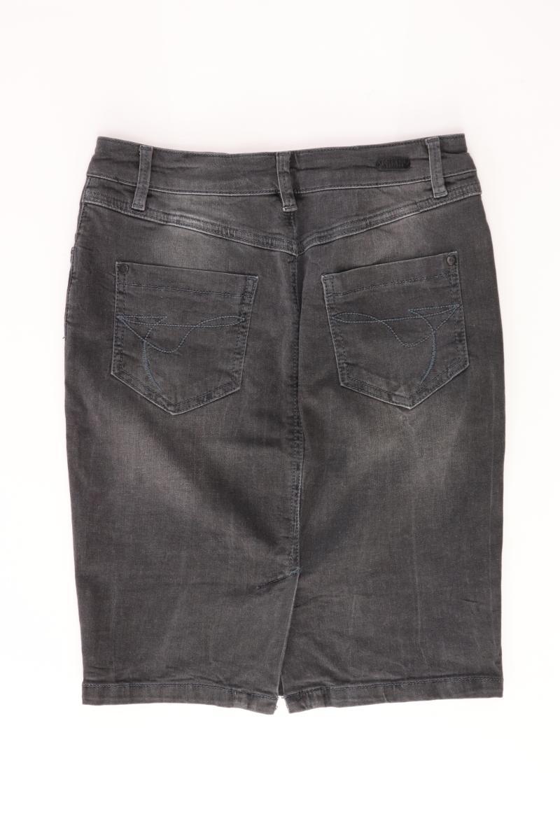 Soccx Jeansrock Gr. 36 grau aus Baumwolle